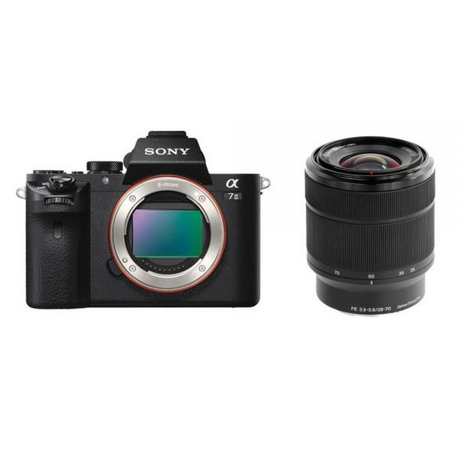 Kamera SONY Mirrorless Digital Alpha A7 II with Sony 28-70mm f/3.5-5.6 OSS Lens - utama